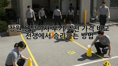 창원 용달이사 후기 추천: 가격 비교 전쟁에서 승리하는 방법!