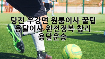 당진 우강면 원룸이사 꿀팁🍯 용달이사 완전정복! #창리 #용달운송